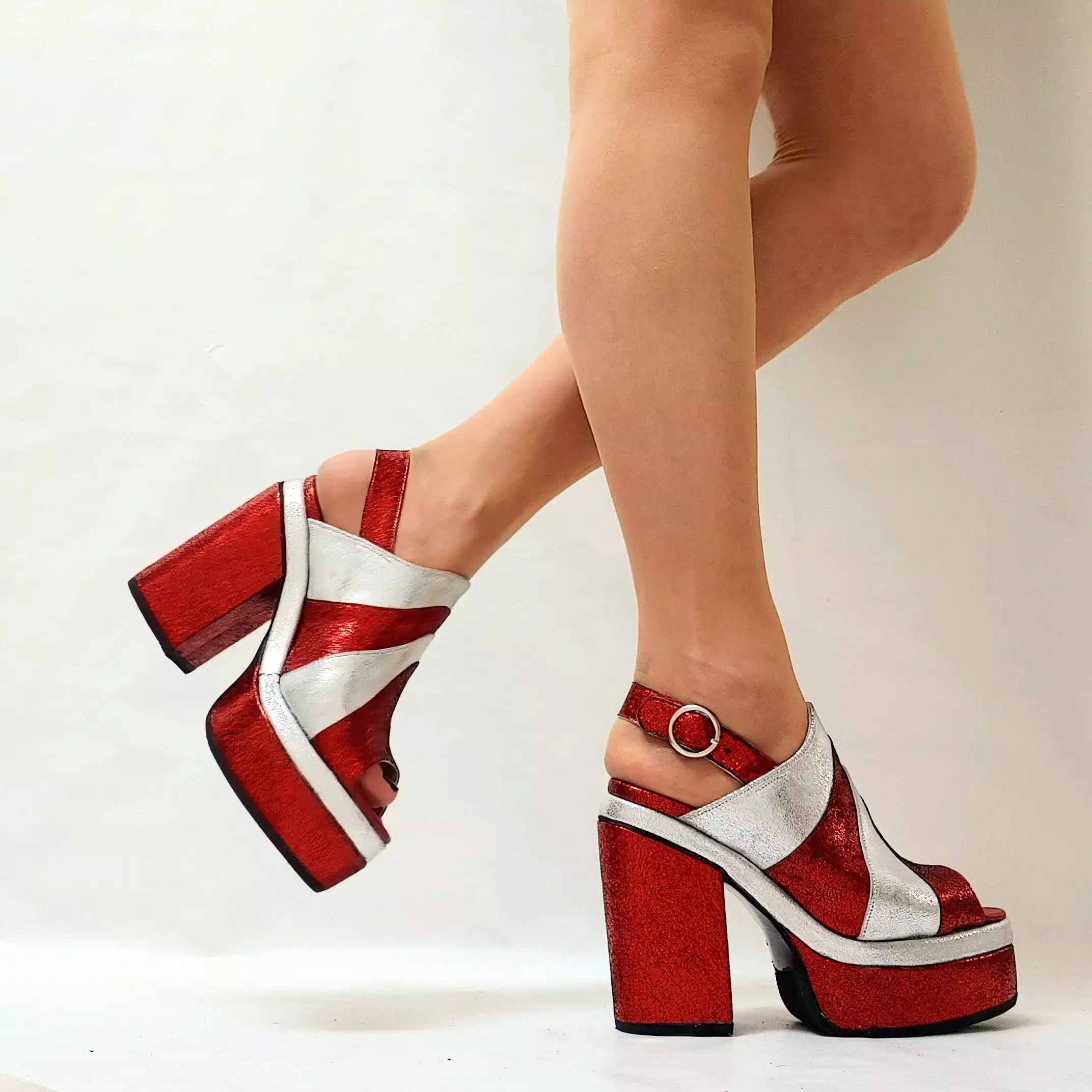 70's Disco Platform Sandals