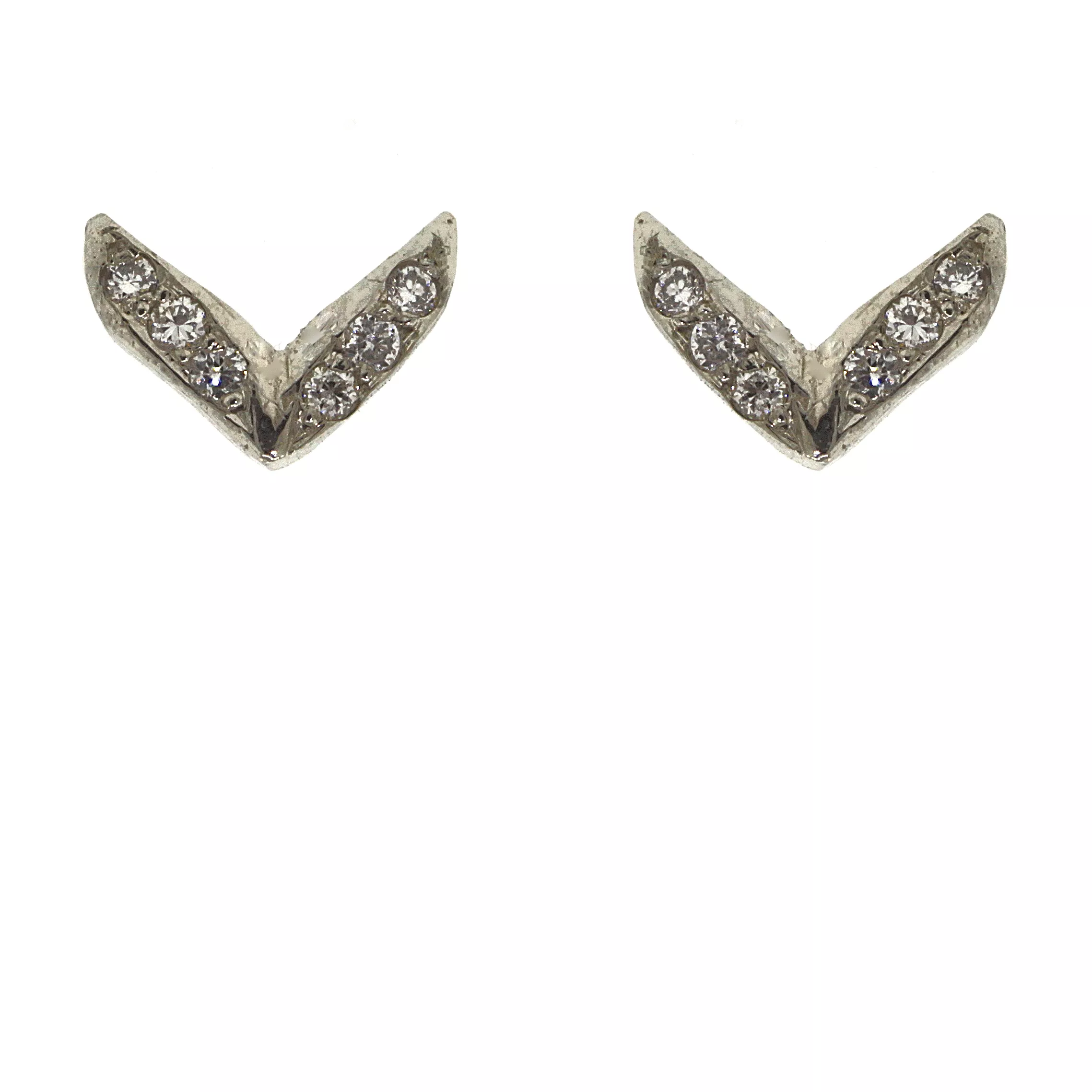 Angel Wing Stud Earrings