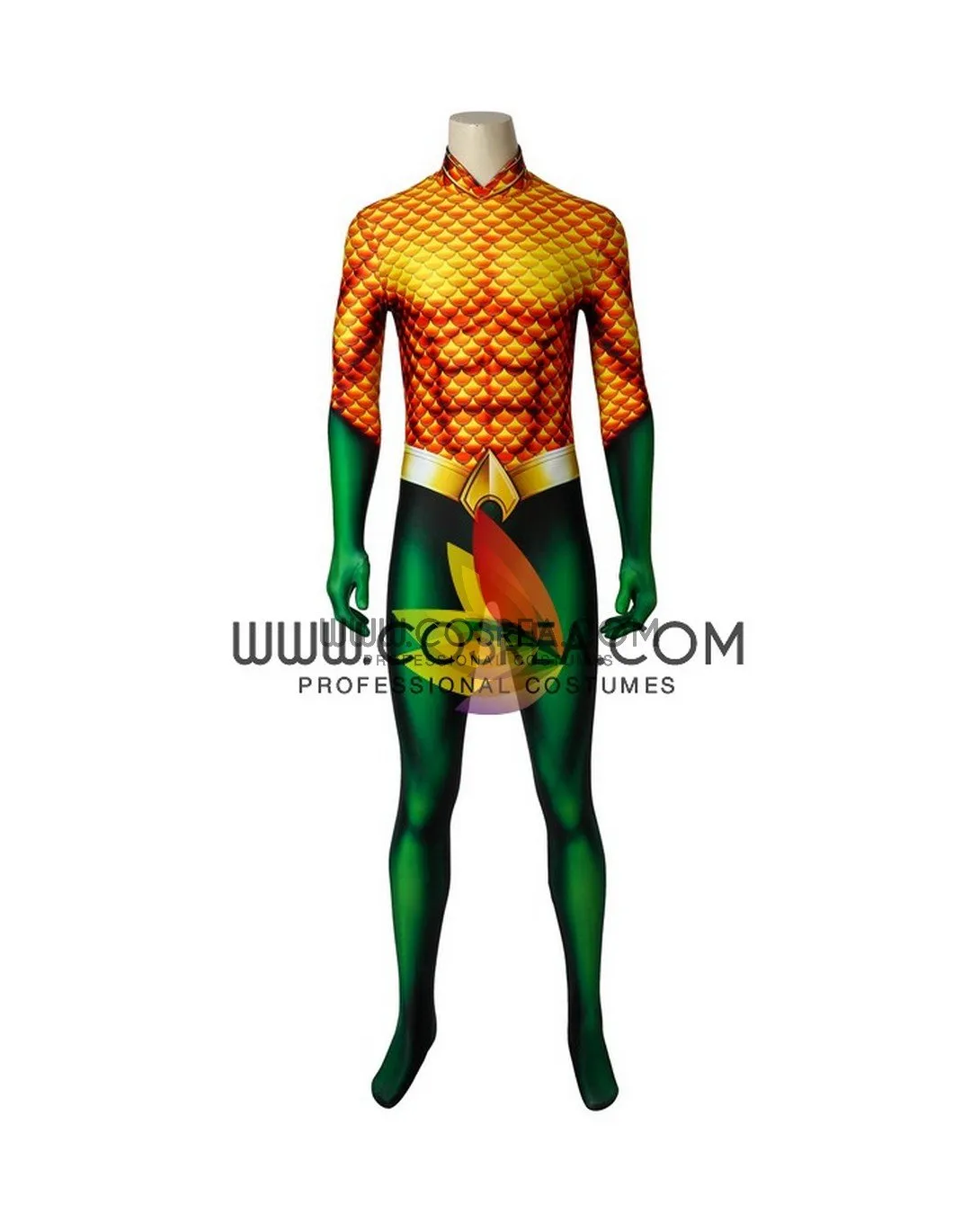 Aquaman Classic Version Digital Printed Cosplay Costume