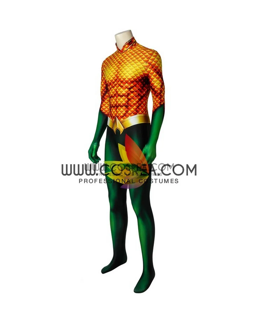 Aquaman Classic Version Digital Printed Cosplay Costume