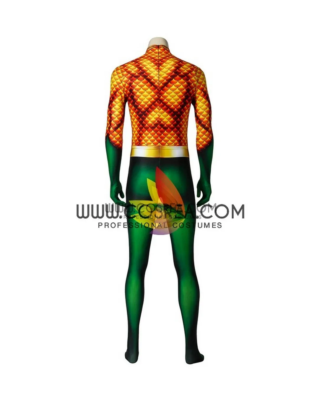 Aquaman Classic Version Digital Printed Cosplay Costume