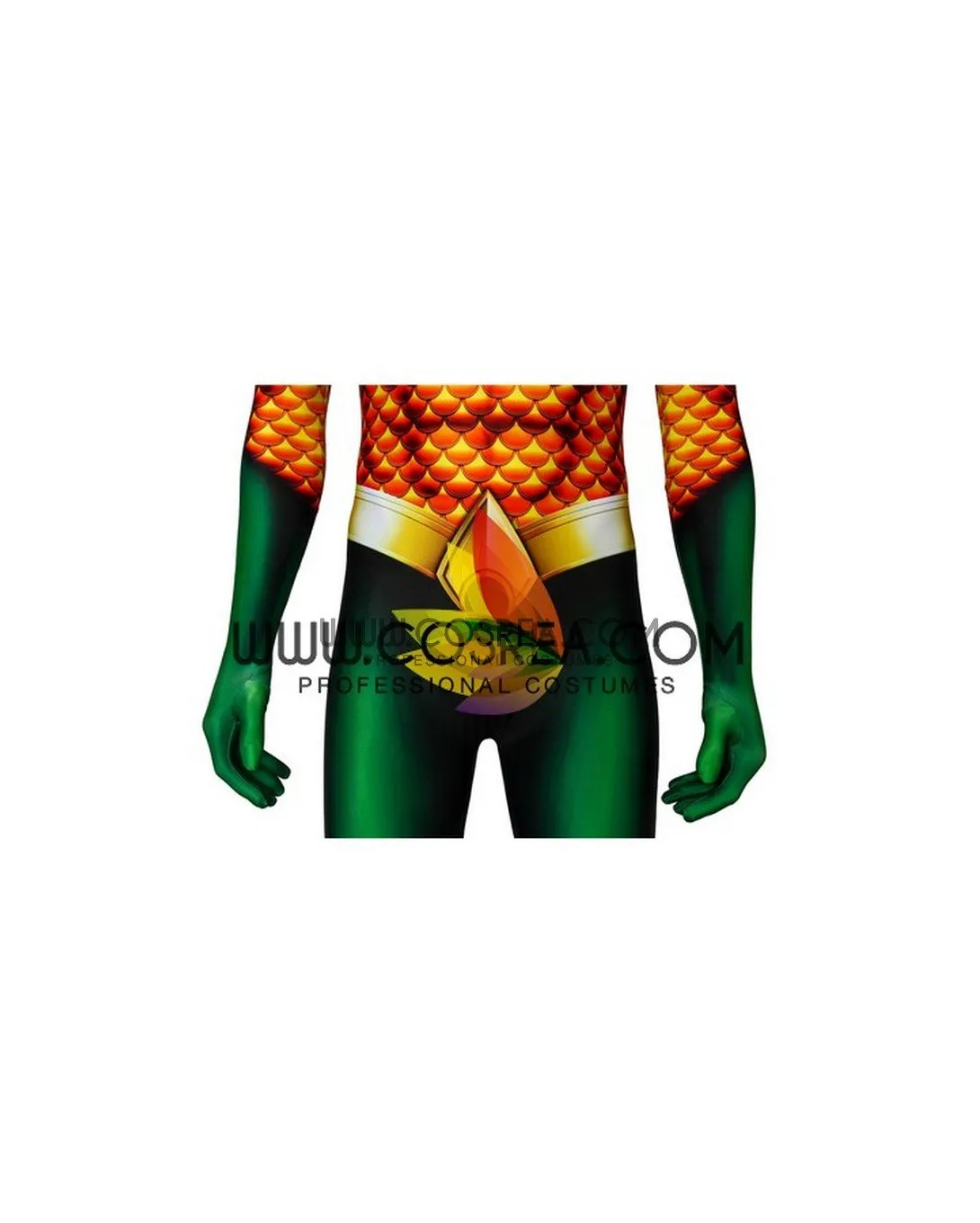 Aquaman Classic Version Digital Printed Cosplay Costume