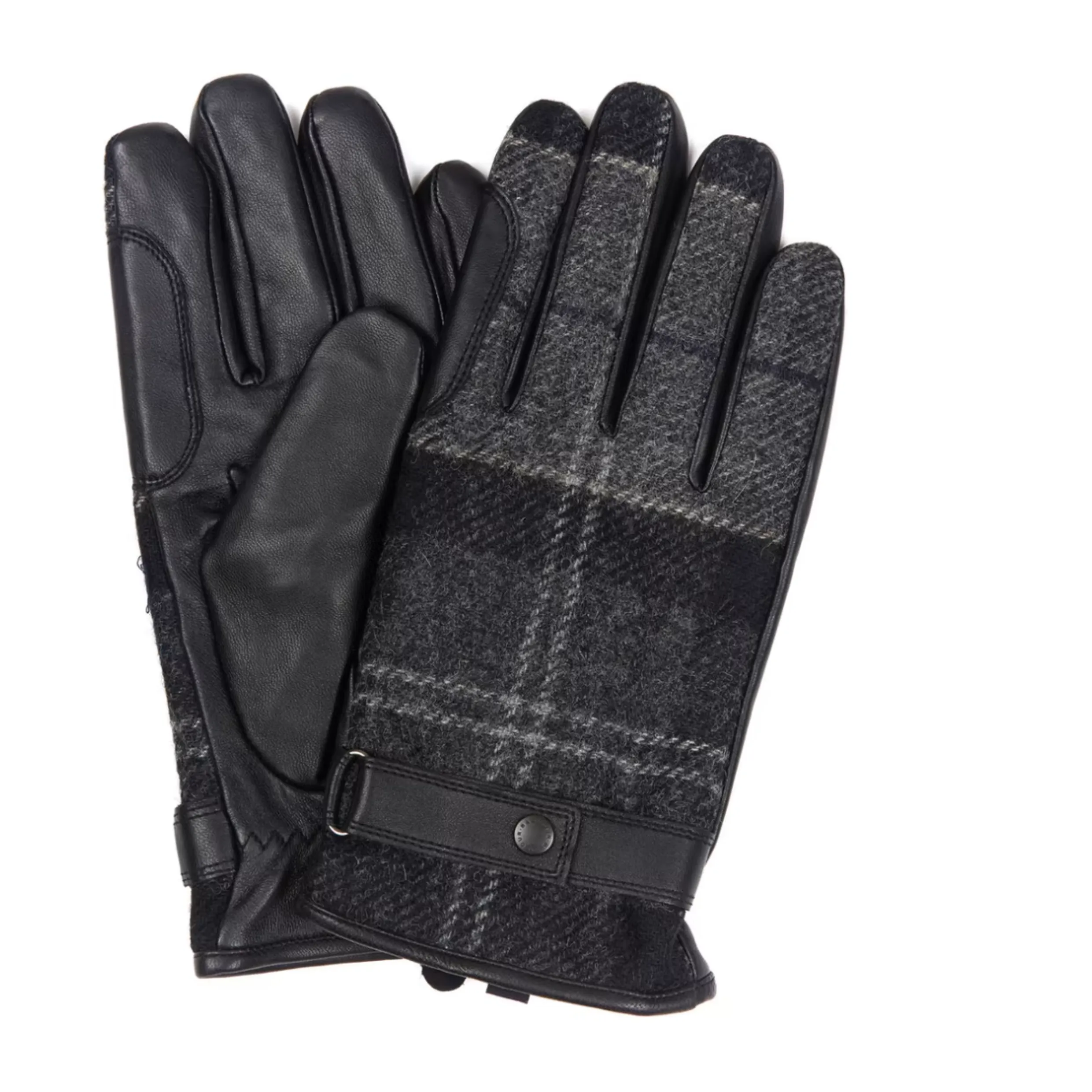 Barbour Newbrough Tartan Gloves Black MGL0051BK51