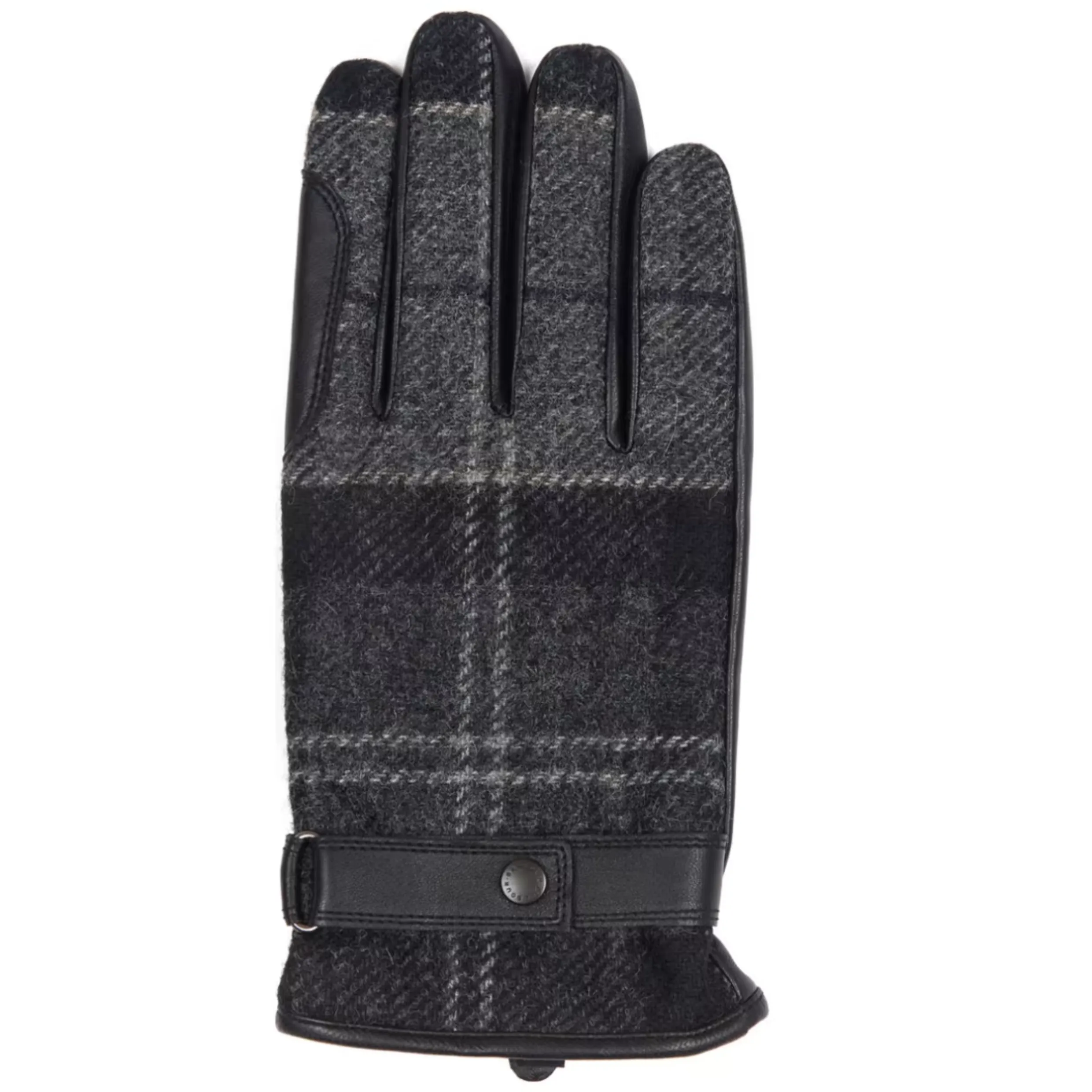 Barbour Newbrough Tartan Gloves Black MGL0051BK51