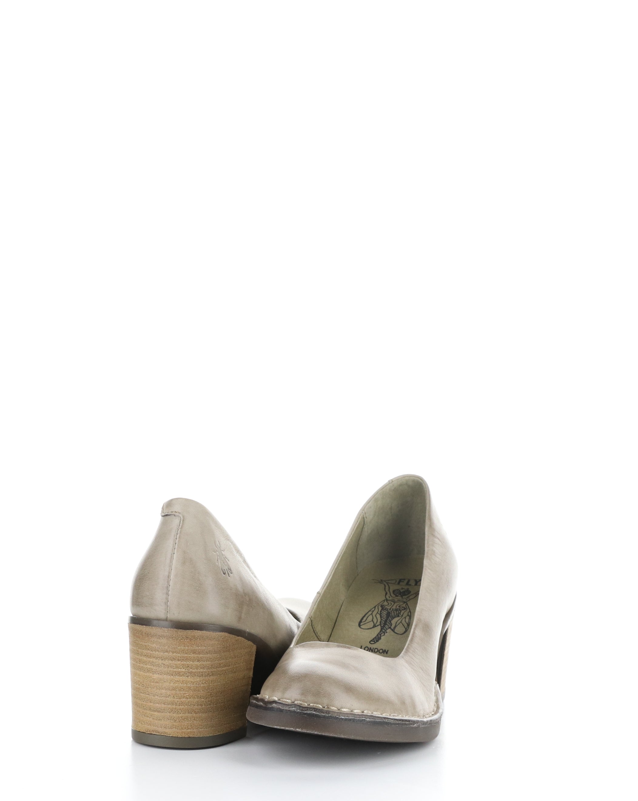 BERY104FLY 003 TAUPE Round Toe Shoes