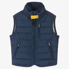 Boys Blue Down Puffer Gilet