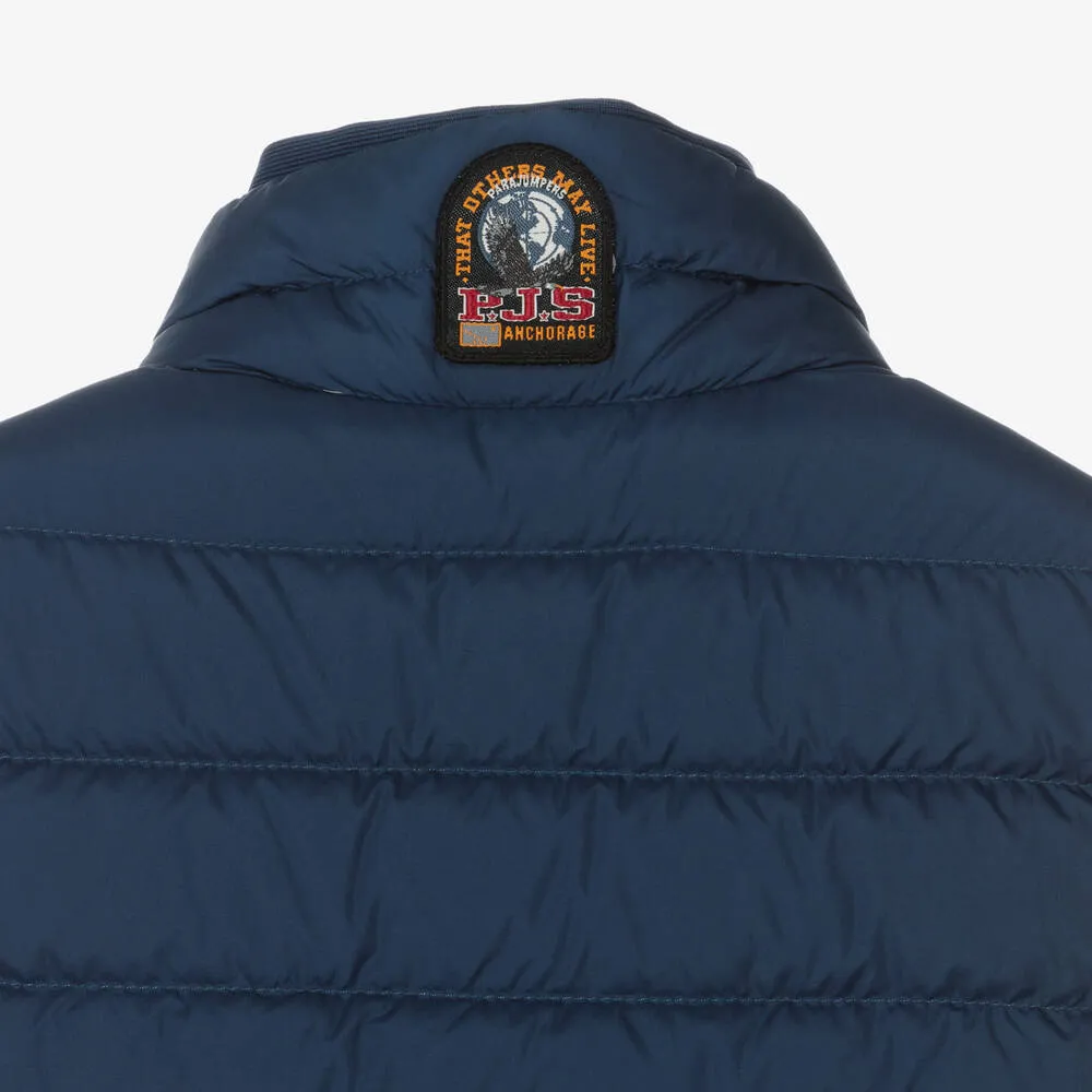 Boys Blue Down Puffer Gilet