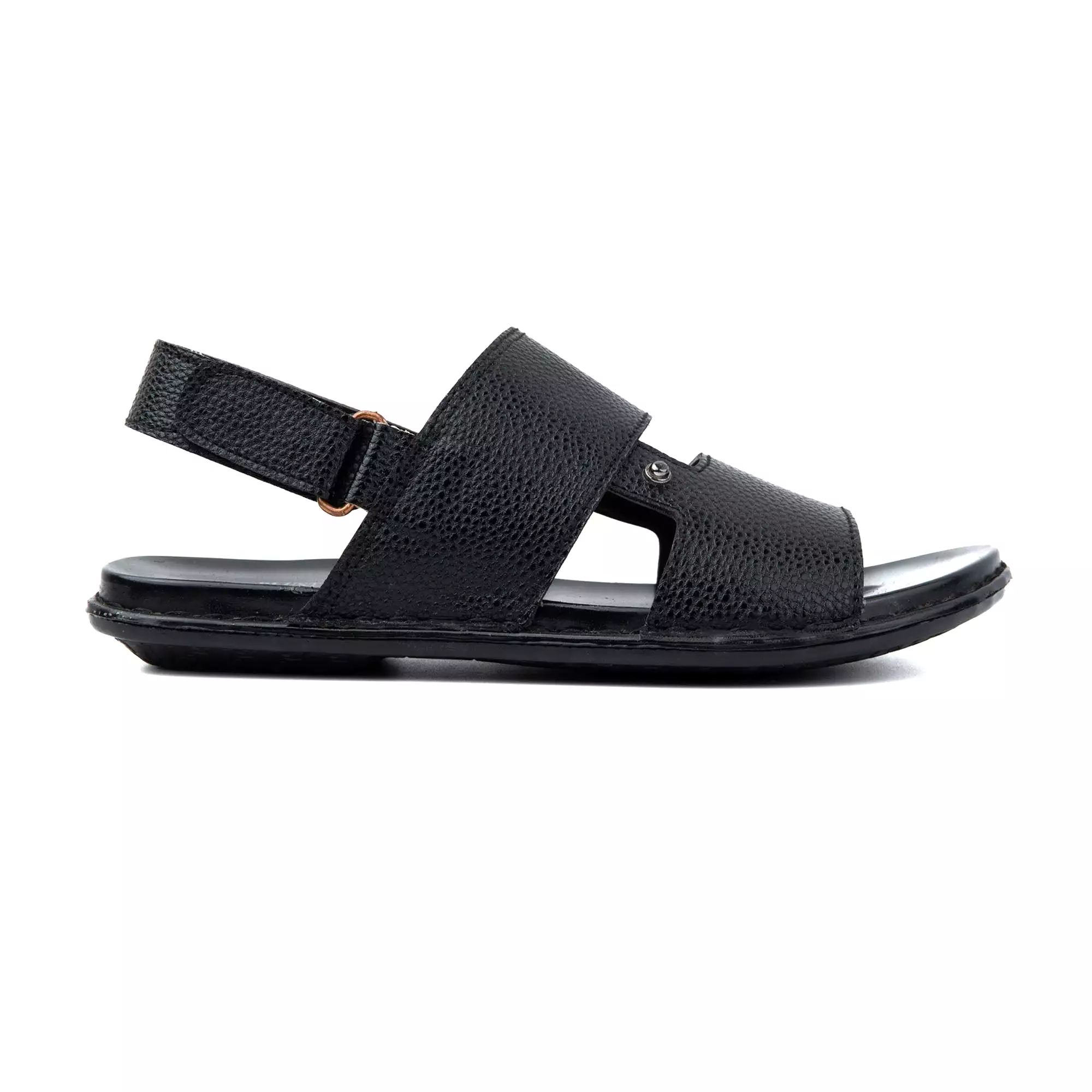 Broad Strap Men Leather Sandals