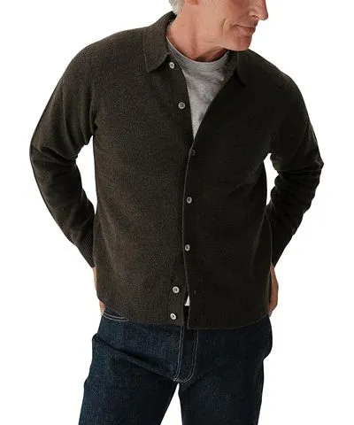 Buck Mason Heritage Wool Collared Cardigan