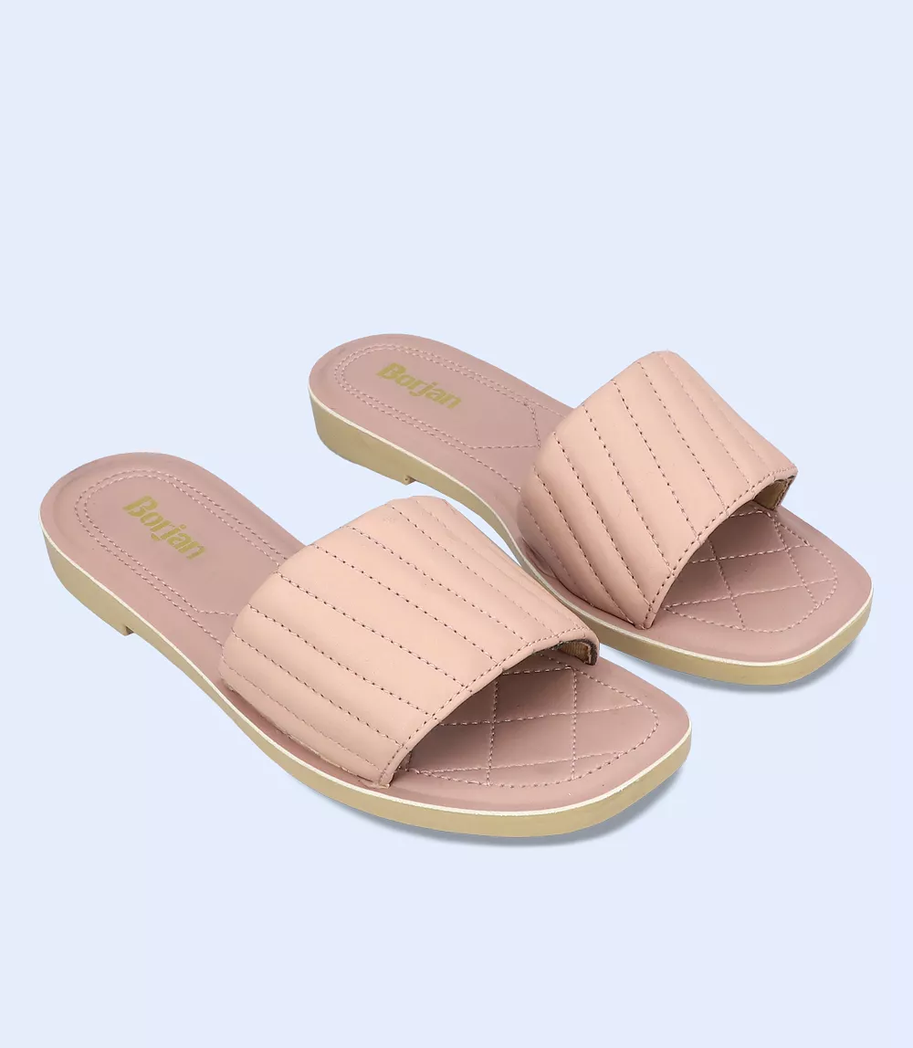 BW7434-TEA PINK-Women Casual Slipper