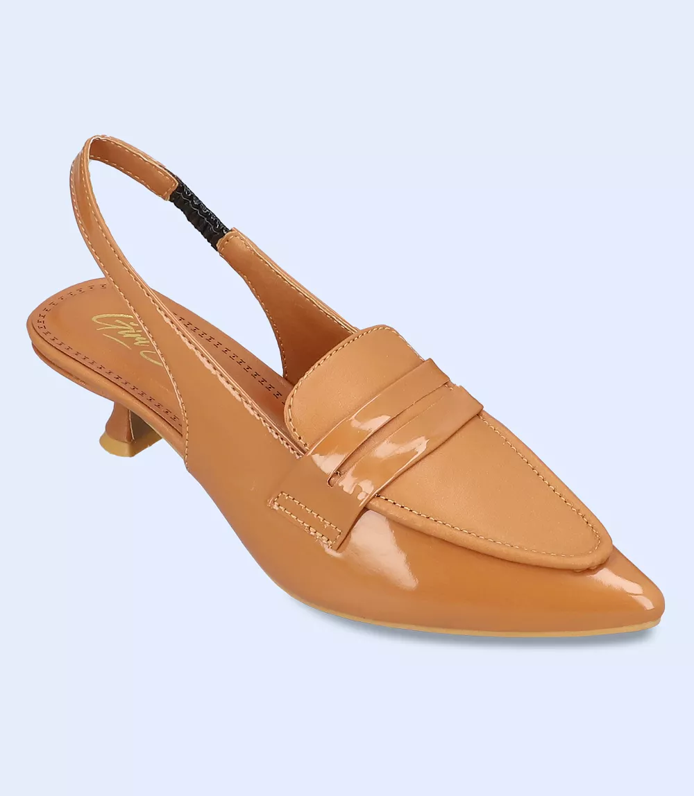 BW8193-TAN-Women Casual Sling Backs