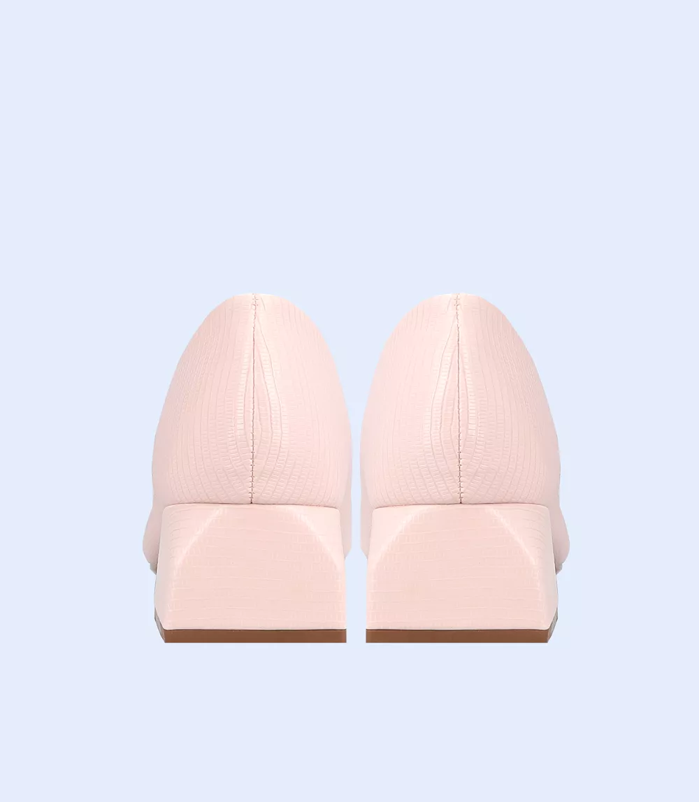 BW8628-TEA PINK-Women Casual Court Shoes