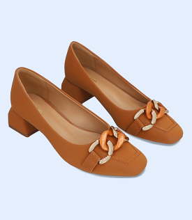 BW8639-TAN-Women Casual Court Shoes