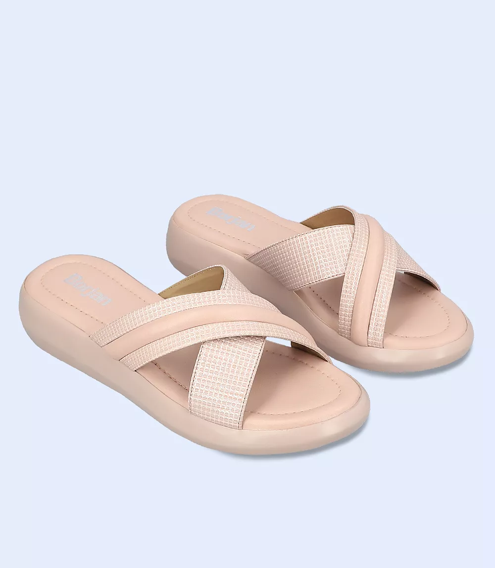 BW9297-TEA PINK-Women Casual Slipper