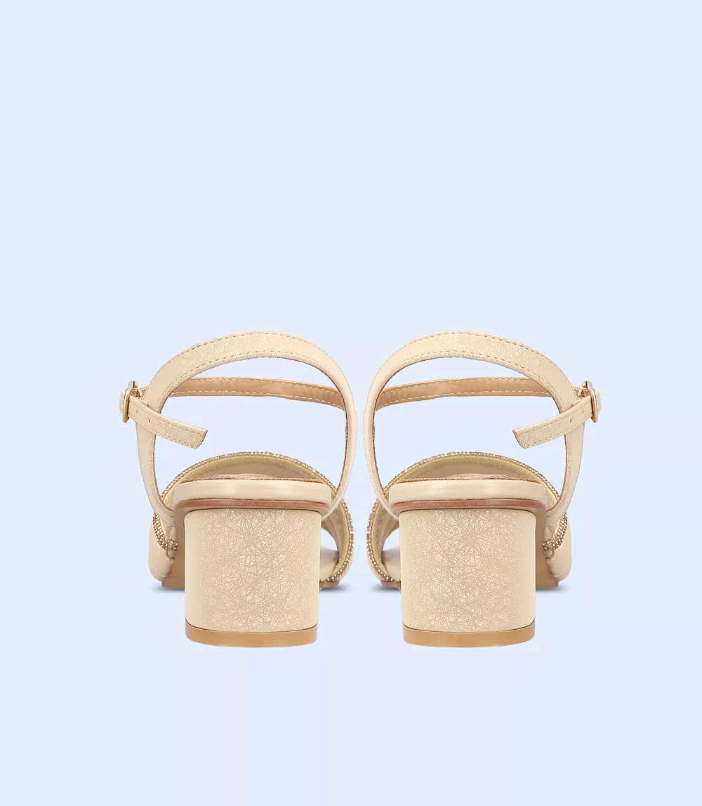 BW9362-NUDE-Women Sandal Heel