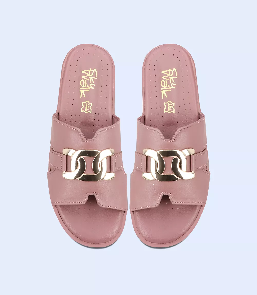 BW9512-TEA PINK-Women Slipper