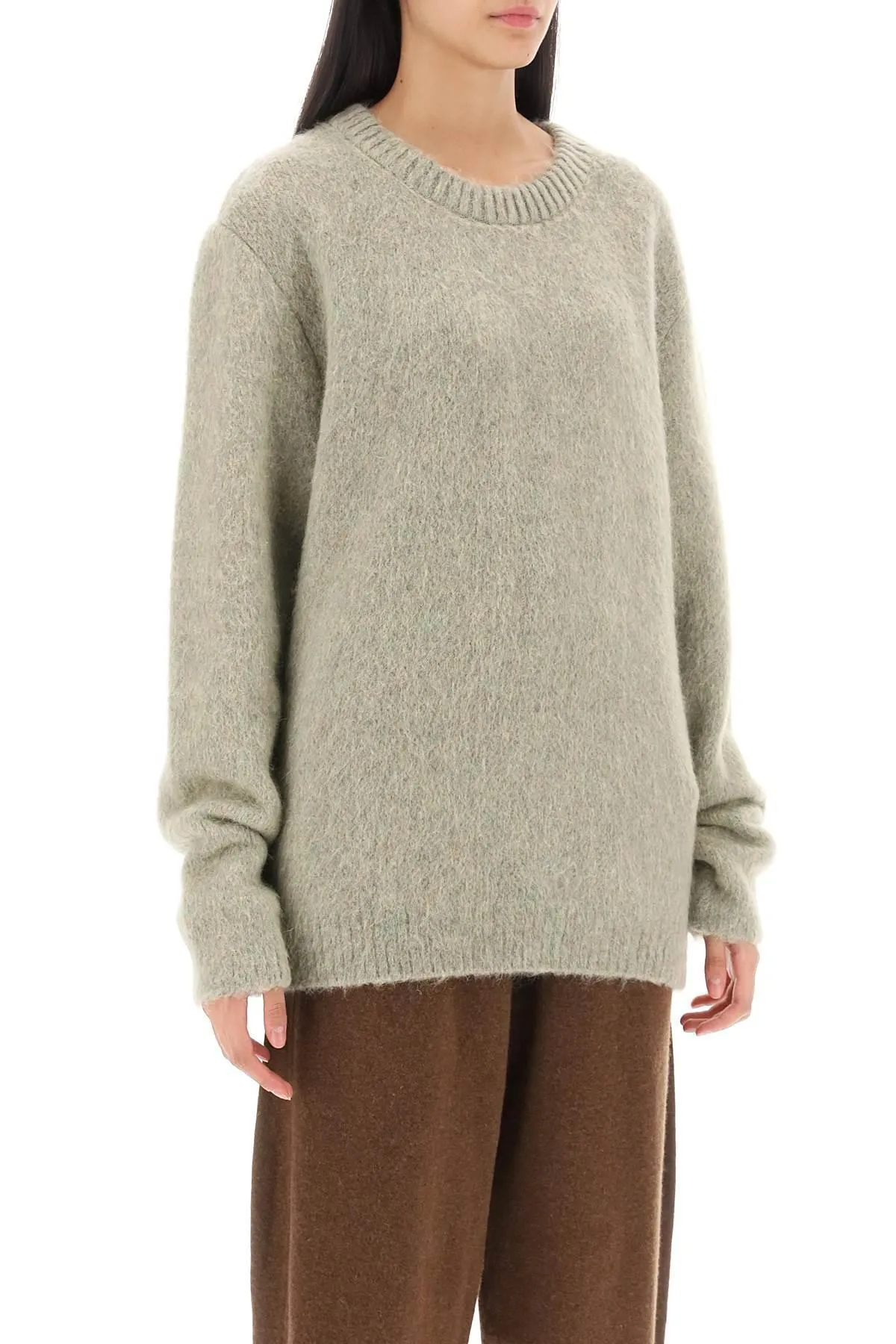 CHRISTOPHE LEMAIRE  |Casual Style Wool Blended Fabrics Long Sleeves Plain