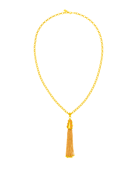 Collier Pendant Pom Pom (Gold)