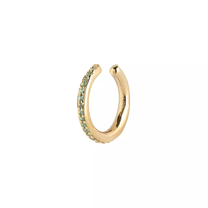 Colore Earcuff, Gold/Mint