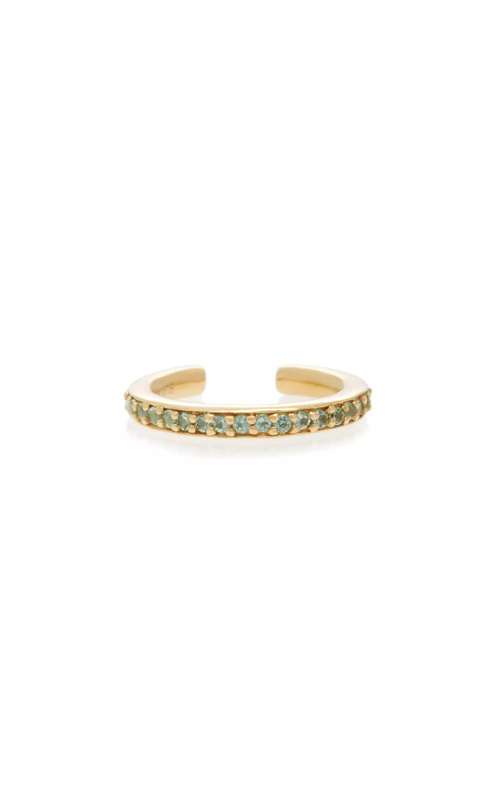 Colore Earcuff, Gold/Mint