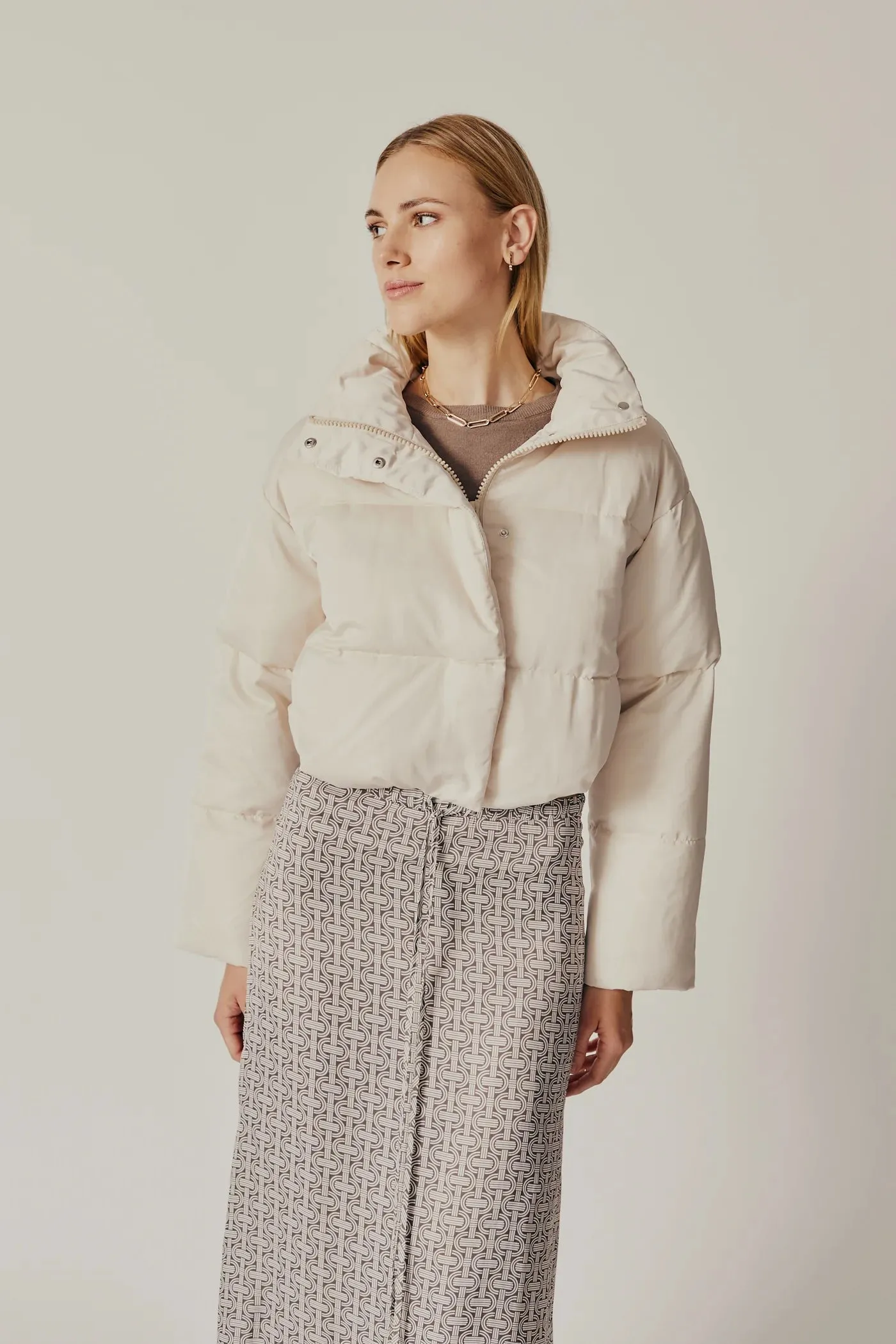 Cornus Puffer Jacket - Crystal Grey