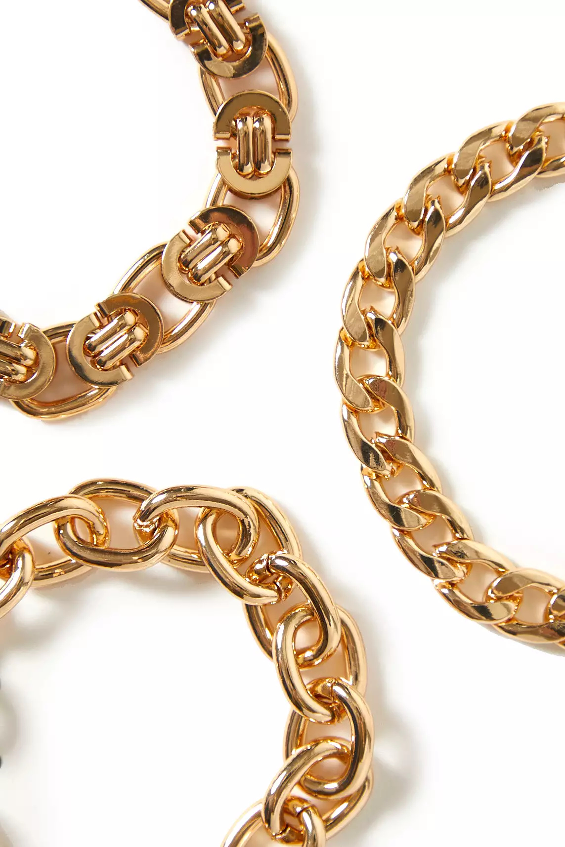 Curb Chain Bracelet Set