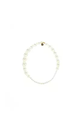 Daisy Pearl Necklace