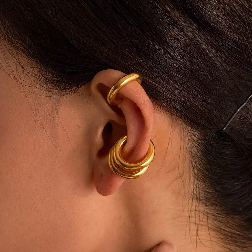 Earcuff oorbel ring