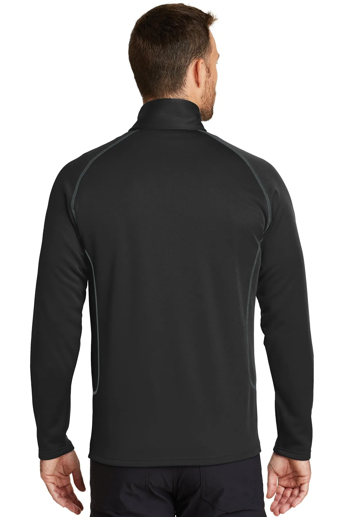 Eddie Bauer Custom Half-Zip Layer Fleece Jackets, Black