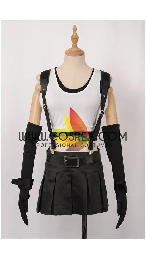 Final Fantasy VII Remake FF7 Remake Tifa Uniform Fabric Cosplay Costume