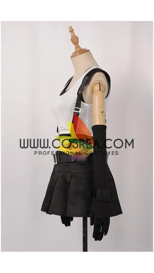 Final Fantasy VII Remake FF7 Remake Tifa Uniform Fabric Cosplay Costume