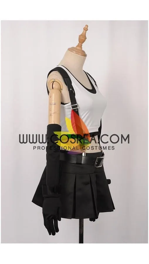 Final Fantasy VII Remake FF7 Remake Tifa Uniform Fabric Cosplay Costume