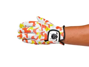 Fresco Golf Glove Orange Camo