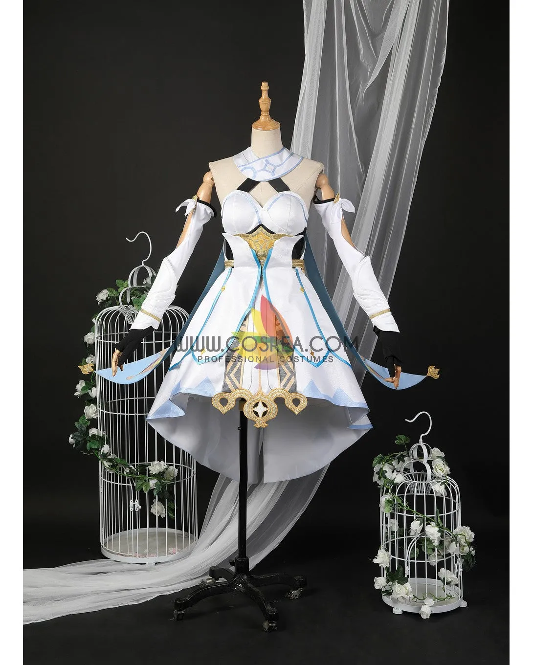 Genshin Impact Female Traveler Lumine Standard Sizing Only Cosplay Costume