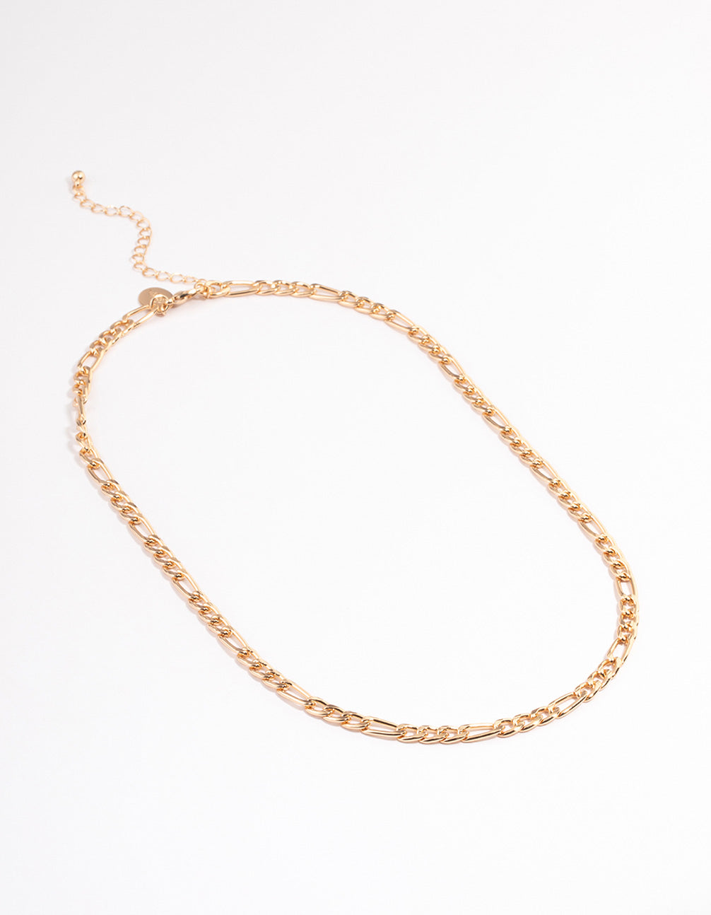 Gold Classic Figaro Chain Necklace