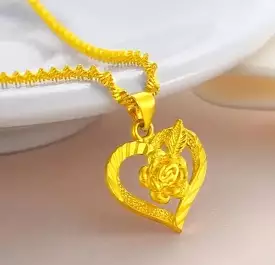 Gold Colour Necklace Pendant Necklace Fashion For Women S4559746