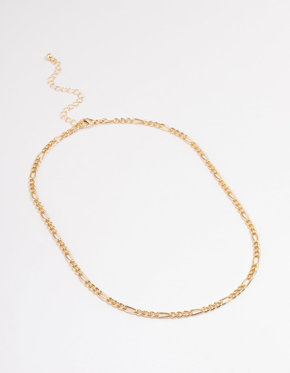 Gold Figaro Chain Necklace