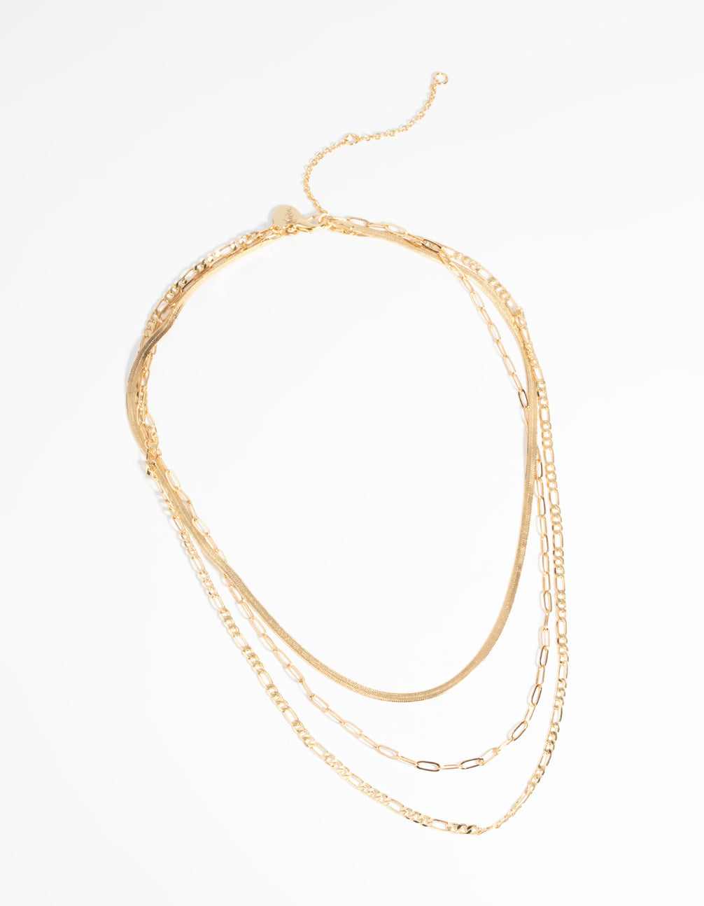 Gold Plated Chain Necklace Pack