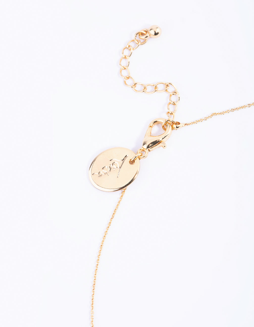 Gold Plated Pave Butterfly Necklace