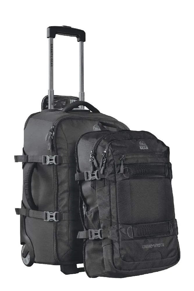 Granite Gear Cross Trek 2 Wheeled Carry-On with 28L Removeable Backpack  