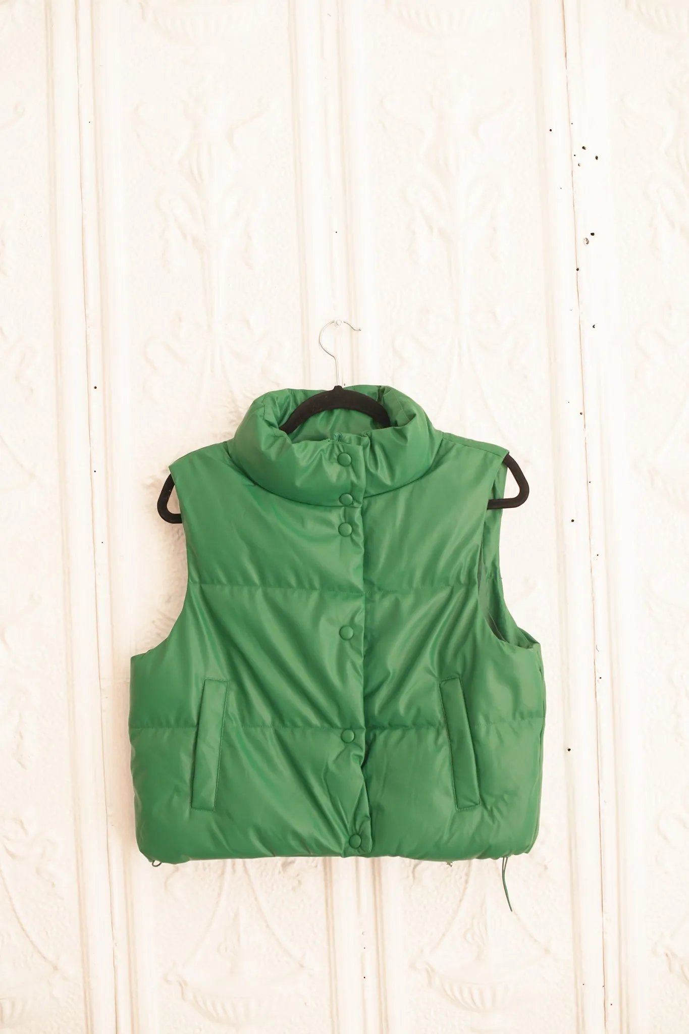 Green Puffer Vest