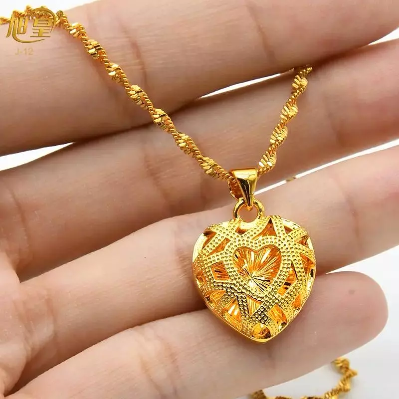 Heart Necklaces For Women Girls Jewellery Gifts Love Charm Pendant Chain Bridal S4608027