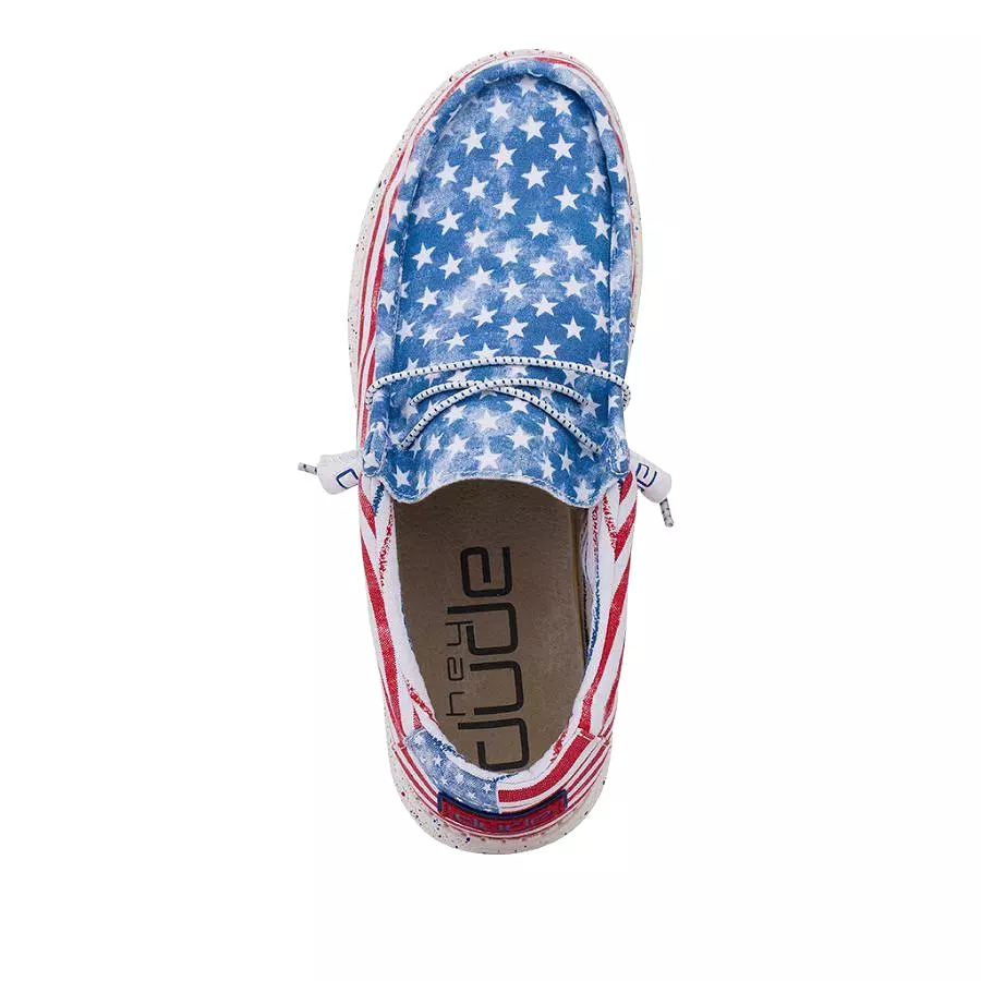 'Hey Dude' Men's Wally - Stars 'N Stripes