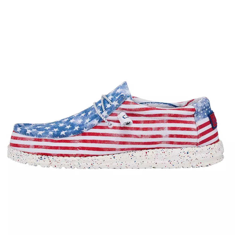 'Hey Dude' Men's Wally - Stars 'N Stripes