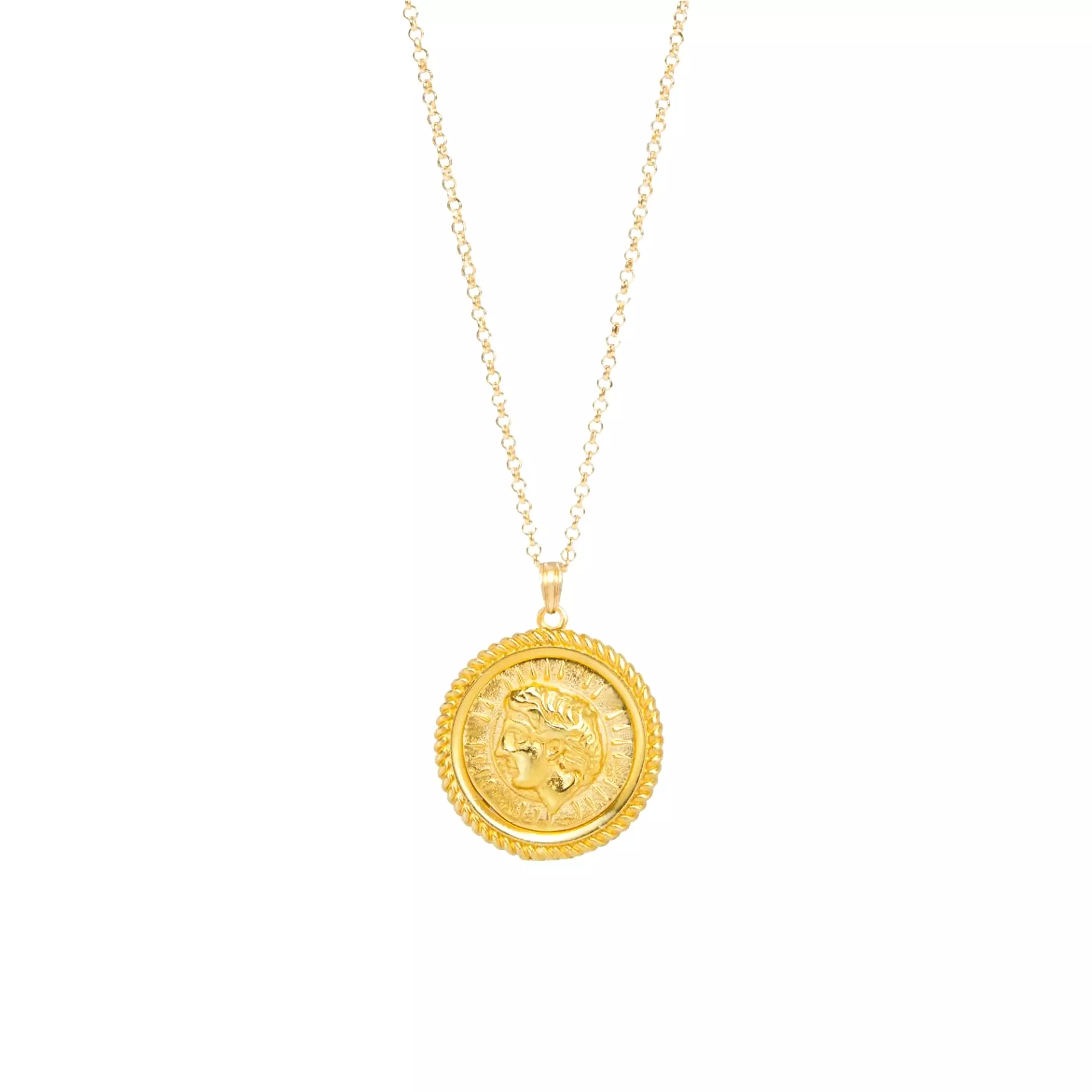 Ilios Pendant, Gold