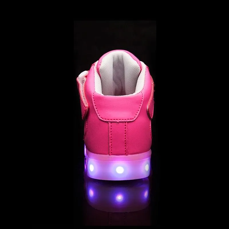 Infants Flash Wear Pink Hi-Tops