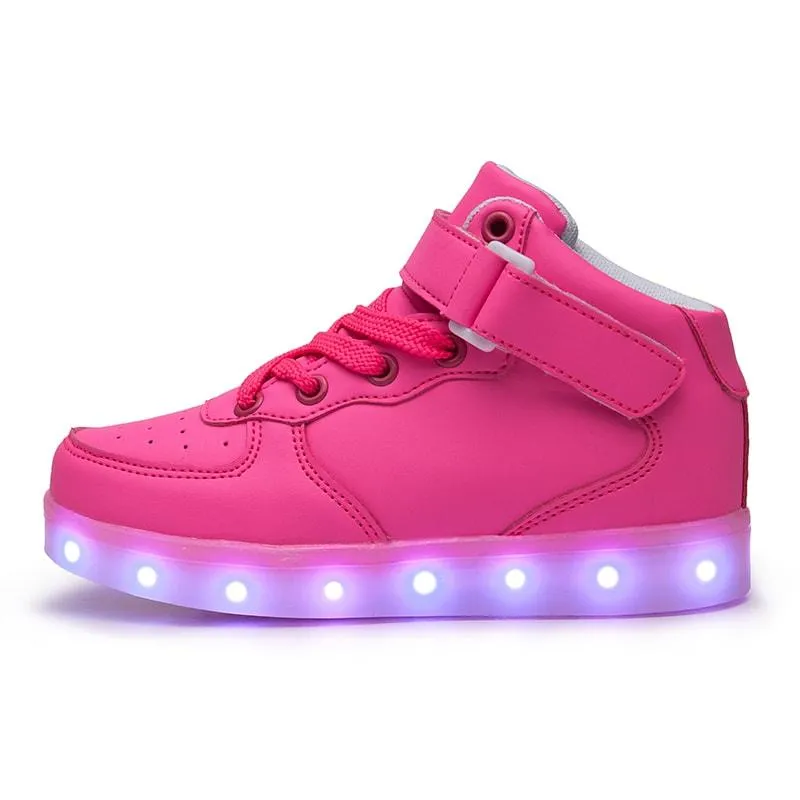 Infants Flash Wear Pink Hi-Tops