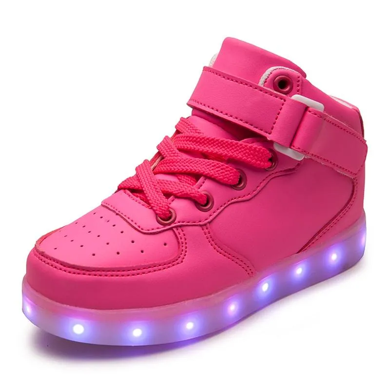 Infants Flash Wear Pink Hi-Tops