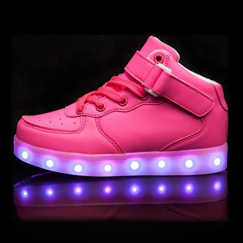 Infants Flash Wear Pink Hi-Tops