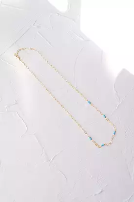 Iris Chain Necklace